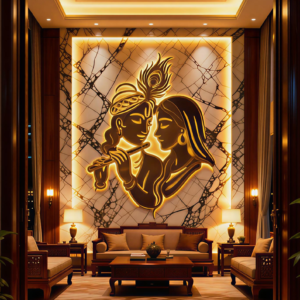 Living rooms & feature walls Bedrooms & pooja rooms Meditation & yoga spaces Hotels, resorts & luxury lounges Reception areas & villas Spiritual & artistic décor themes