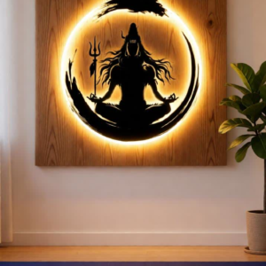 Ideal For Meditation & Yoga Room Living Room Feature Wall Home Temple & Pooja Room Wellness Studio Spiritual & Festive Gifting