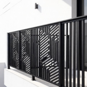 Rhythm and geometry meet in our Linear Hexagonal CNC Railing. This design is perfect for contemporary Indian homes that favor clean lines and structured patterns. The rhythmic vertical pickets are interrupted by bold hexagonal motifs, creating a sense of movement and architectural depth. Like all Nix Steel Art products, this railing is built to withstand the elements while maintaining its premium look.